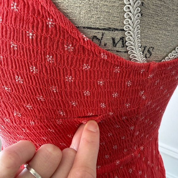 Red Polka Dot Mini dress - Picture 5 of 5